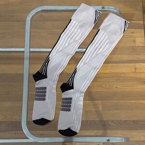Prada Black and White Tall Socks